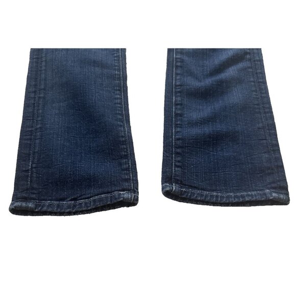 7 For All Mankind Roxanne Women's Jeans Size 25 medium wash 33 inseam - Picture 9 of 12